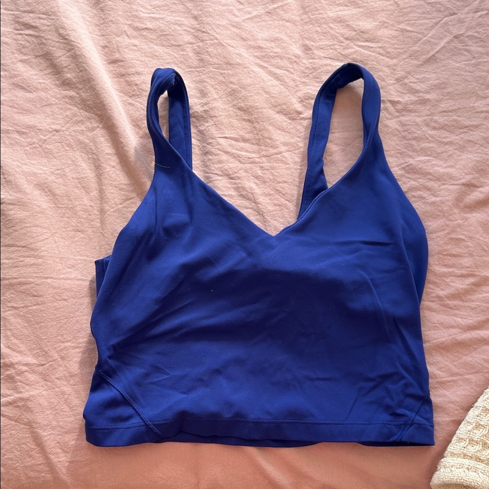 lululemon athletica Blue Sports Bra